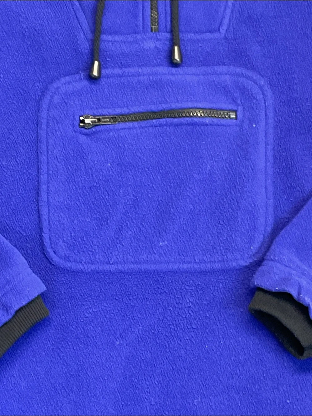 EXP Men's 1/4-Zip Fleece Pullover Men's fleece sweater with EXP sleeve logo.